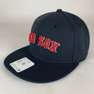 Boston Red Sox MLB Navy Blue Nike Pro Cap Fitted Hat Mens 7 1/4 New
